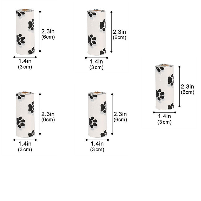 Woefielux Poepzakjes Hond - Stevige Hondenpoepzakjes - Composteerbaar - Grootverpakking - Geurloos/Geparfumeerd