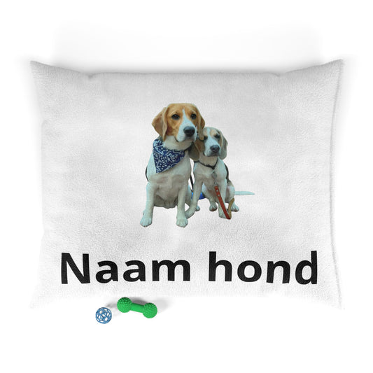 Personaliseerbaar huisdierkussen - Wit