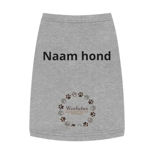 Personaliseerbare tank top voor honden