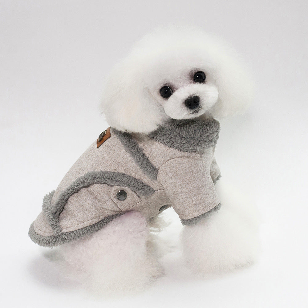 Gevoerde Hondenjas met Fleece