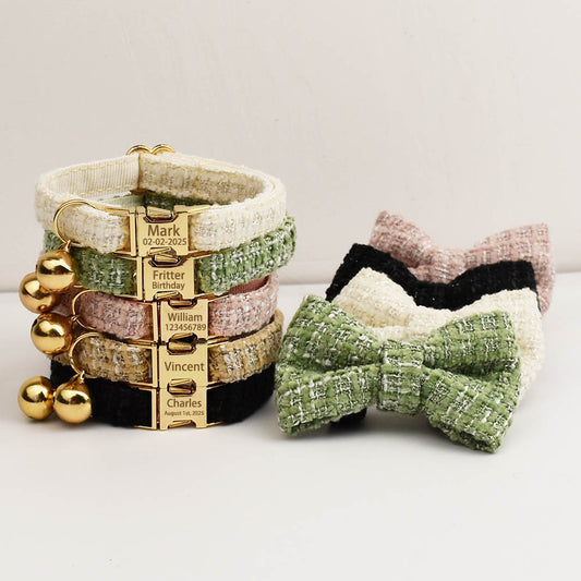 Halsband met belletje - Persoonlijke gravering