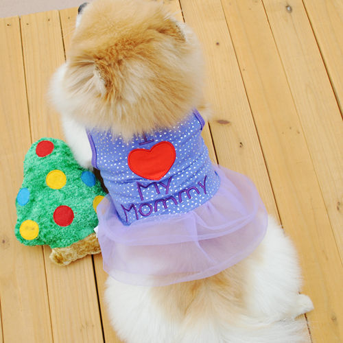 Luxe Geborduurde Puppy Kleding