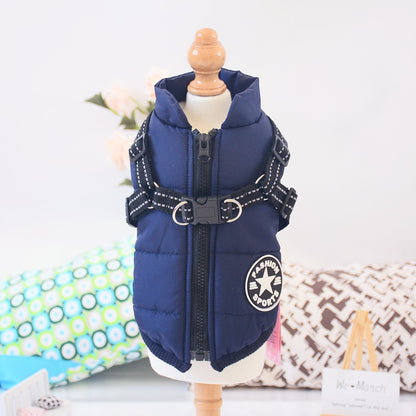 2-in-1 Winterjas met Ingebouwd Harnas