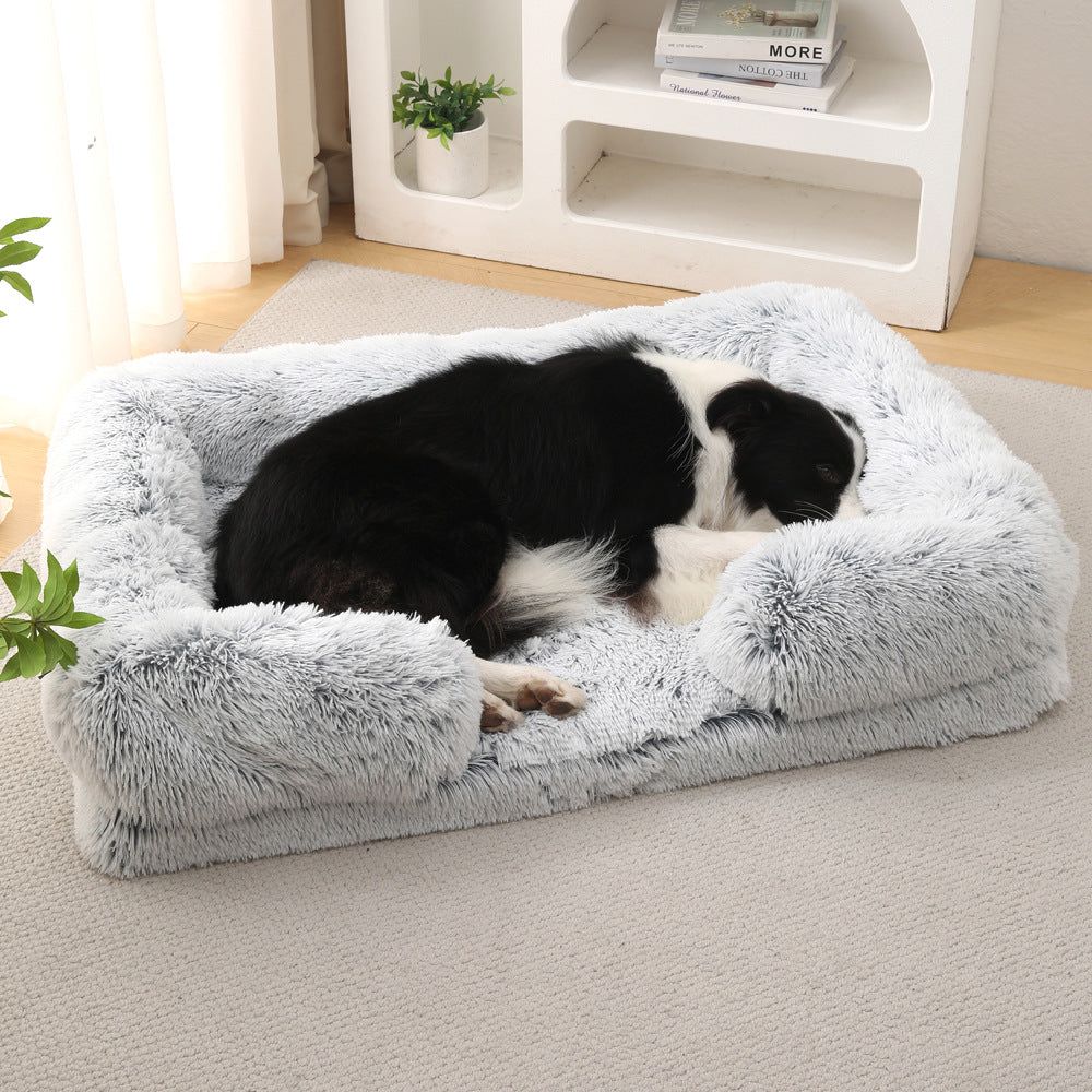 Zachte Pluche Honden- en kattenmand Rechthoekig