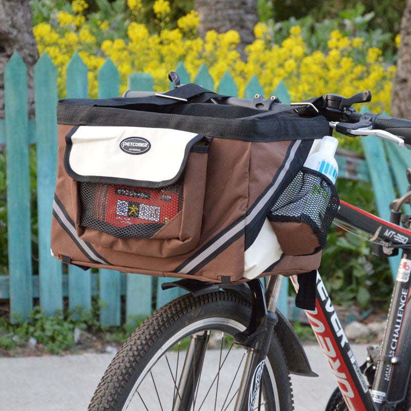 Fietsmand voor Honden & Katten – Afneembare Stuurtas