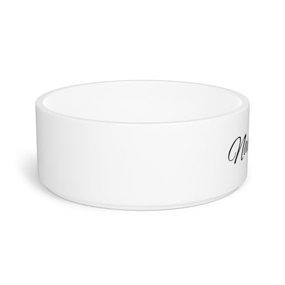 Personalized Pet Bowl — Custom Name Dog Bowl (Naam hond)