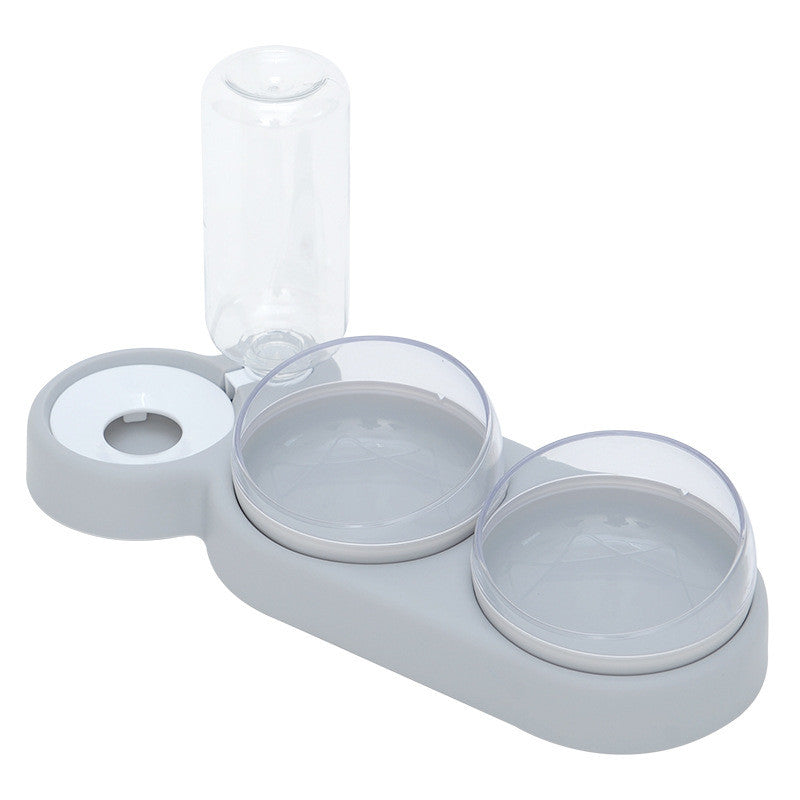 2-in-1 Automatische Voerbak & Waterfontein voor Honden en Katten