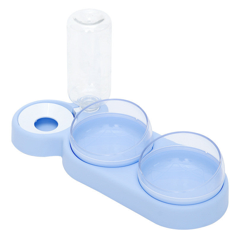 2-in-1 Automatische Voerbak & Waterfontein voor Honden en Katten