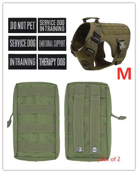 Tactisch Hondentuig - Militaire Stijl