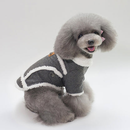 Gevoerde Hondenjas met Fleece