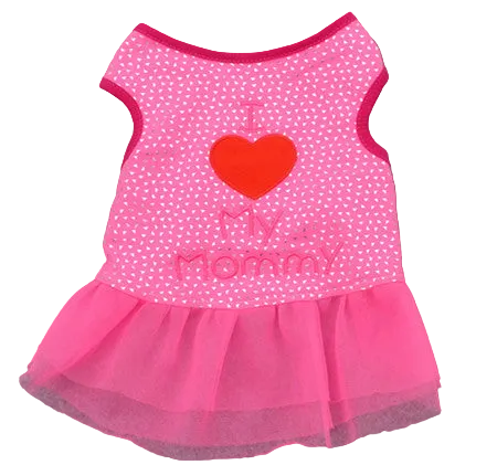 Luxe Geborduurde Puppy Kleding