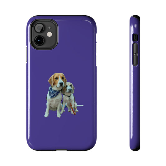 GSM hoesje — Protective Phone Cover - Personaliseerbaar - Blauw