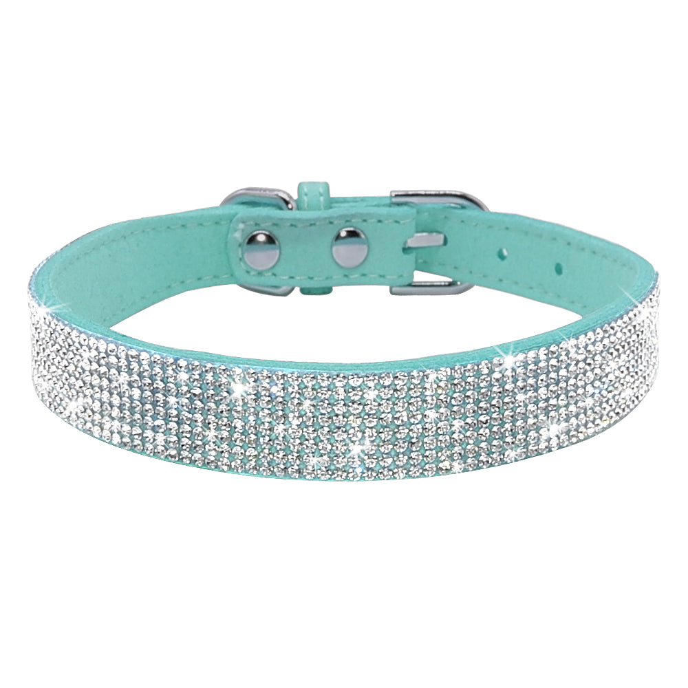 Luxe Hondenriem & Kattenriem met Steentjes