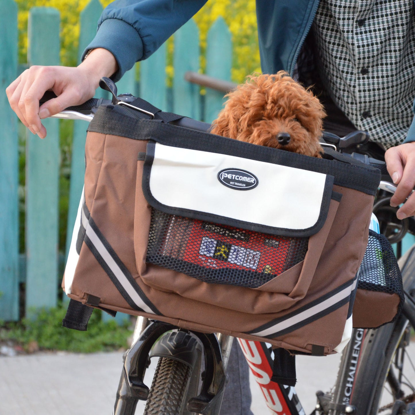 Fietsmand voor Honden & Katten – Afneembare Stuurtas