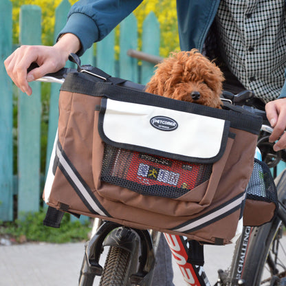 Fietsmand voor Honden & Katten – Afneembare Stuurtas
