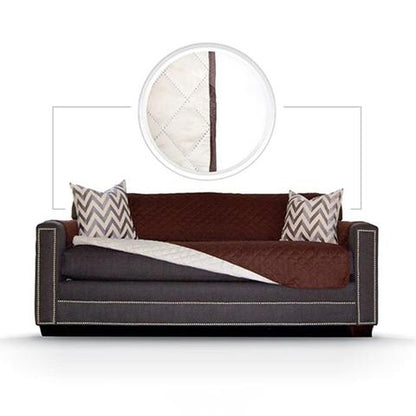 Omkeerbare Bankhoes & Sofa Slipcover
