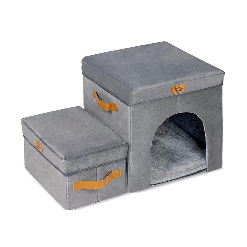 Luxe Hondentrapje met Opbergboxen