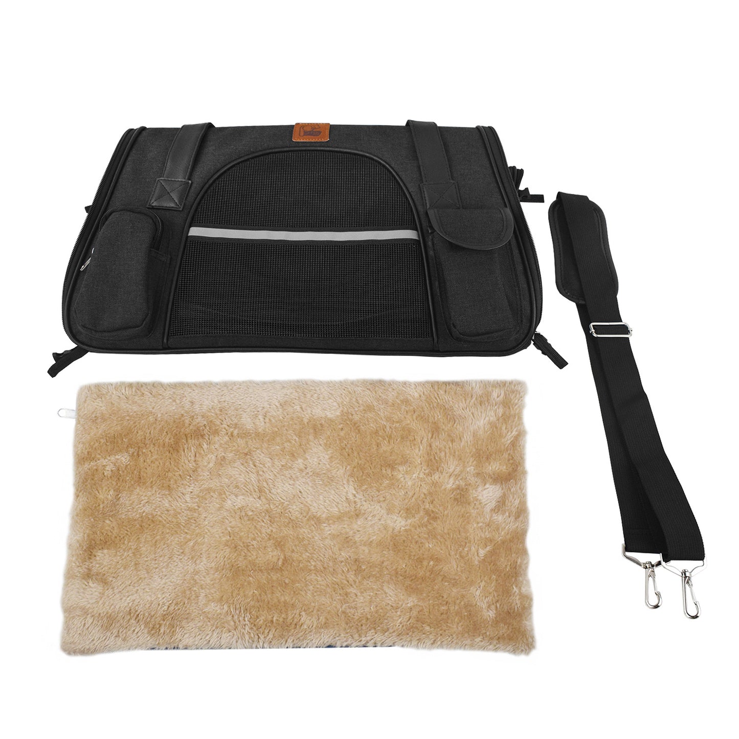 2-in-1 Hondenautostoel & Draagtas