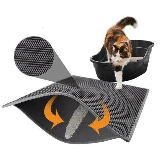 Honeycomb Kattenbakmat – Houd je Huis Schoon & Hygiënisch