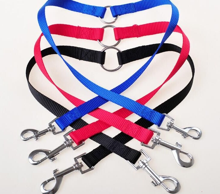 WoefieLux DuoConnect – Premium Dubbele Hondenlijn Coupler