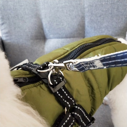 2-in-1 Winterjas met Ingebouwd Harnas