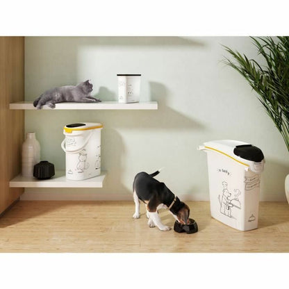 Pet food jar Curver 412042 4 Kg 10 L-1