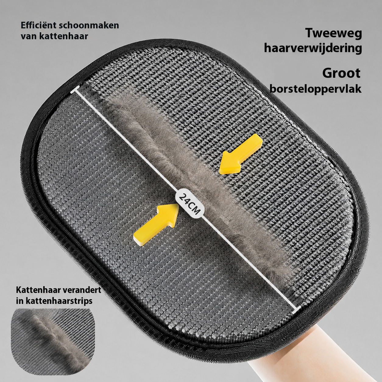 Pluizenborstel & Haarverwijderaar
