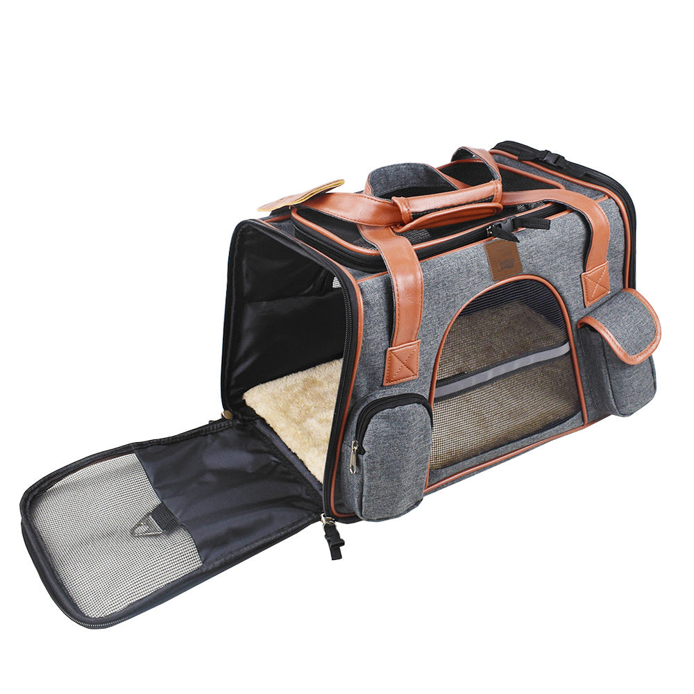 2-in-1 Hondenautostoel & Draagtas