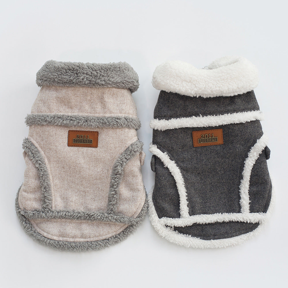 Gevoerde Hondenjas met Fleece