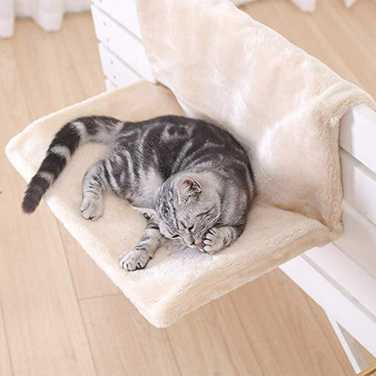 Woefielux Luxe Kattenhangmat - Comfortabel Kattenbed - Verhoogde Slaapplek voor Katten