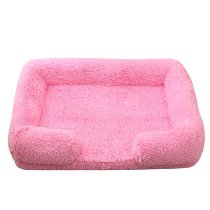 Zachte Pluche Honden- en kattenmand Rechthoekig