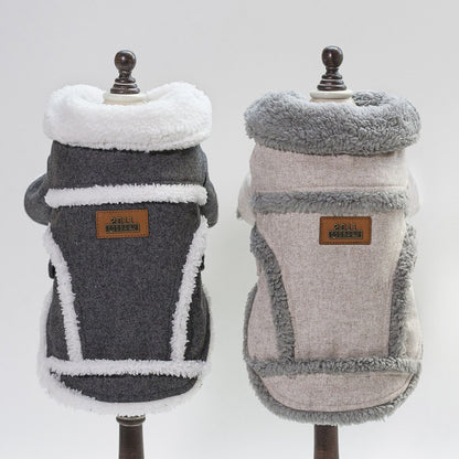 Gevoerde Hondenjas met Fleece