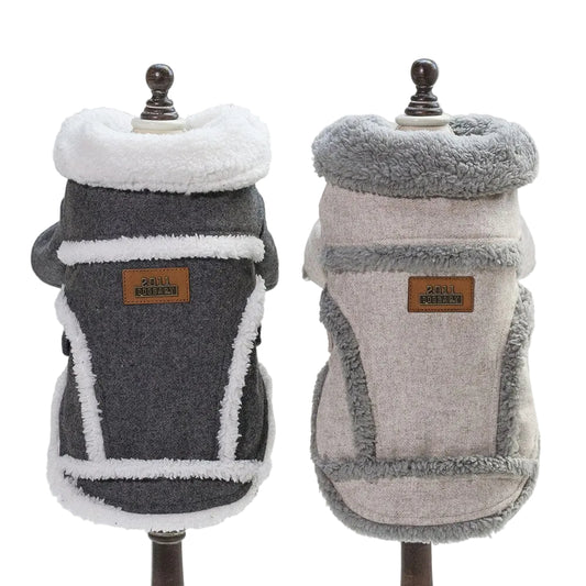 Gevoerde Hondenjas met Fleece