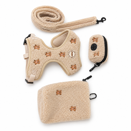 Woefielux™ Teddy Harness Set