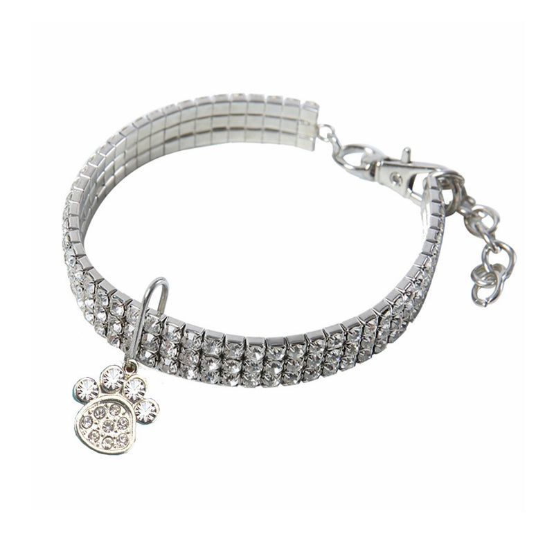 Charm Sparkle Paw Halsband