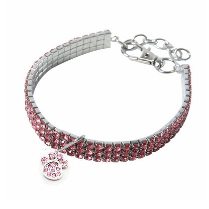 Charm Sparkle Paw Halsband
