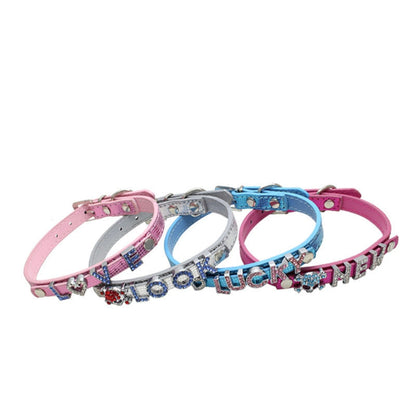 Bling Naam Halsband – Gepersonaliseerd met naam & symbool