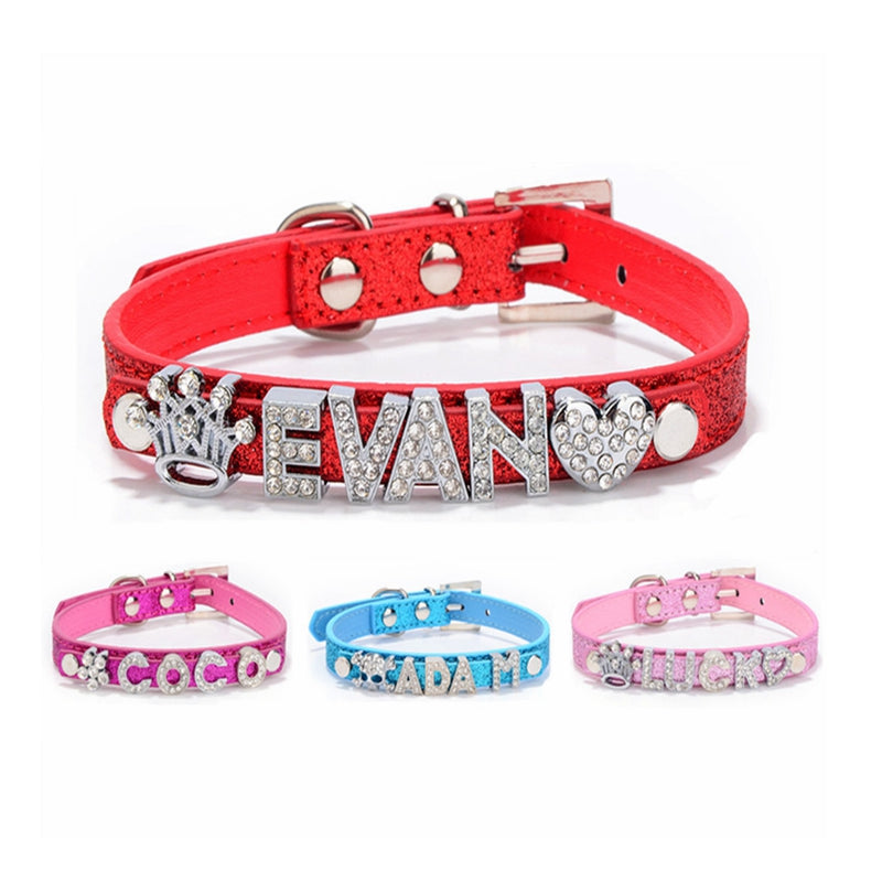 Bling Naam Halsband – Gepersonaliseerd met naam & symbool