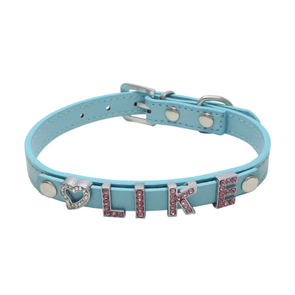 Bling Naam Halsband – Gepersonaliseerd met naam & symbool