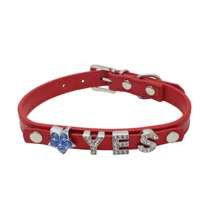 Bling Naam Halsband – Gepersonaliseerd met naam & symbool