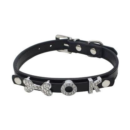 Bling Naam Halsband – Gepersonaliseerd met naam & symbool