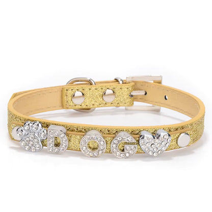 Bling Naam Halsband – Gepersonaliseerd met naam & symbool