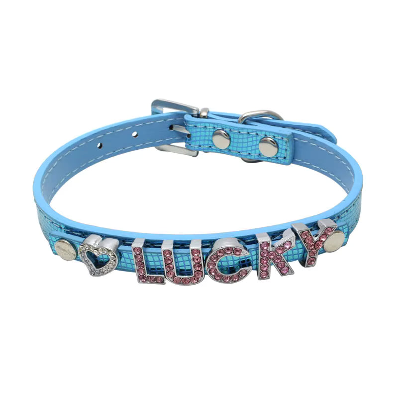 Bling Naam Halsband – Gepersonaliseerd met naam & symbool