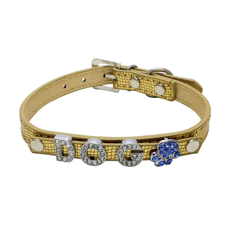 Bling Naam Halsband – Gepersonaliseerd met naam & symbool