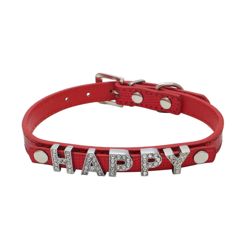 Bling Naam Halsband – Gepersonaliseerd met naam & symbool