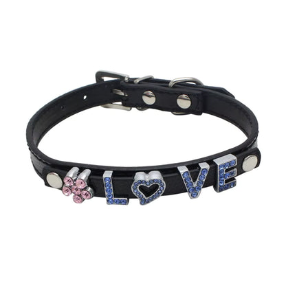 Bling Naam Halsband – Gepersonaliseerd met naam & symbool