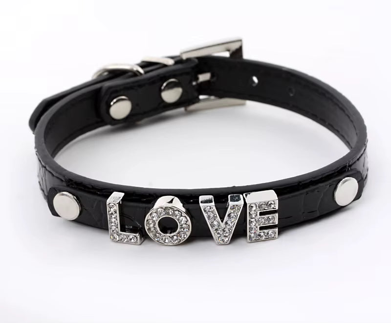 Bling Naam Halsband – Gepersonaliseerd met naam & symbool