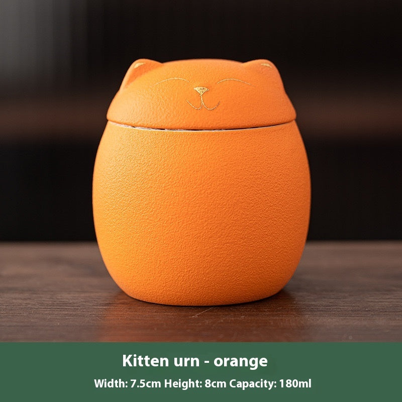 Herdenkingsdoosje - Keramische Dierenurn