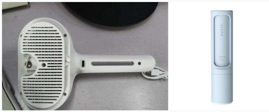 Zelfreinigende huisdierkam en haarverwijderaar - Verzorgingsborstel voor honden met ontwarfunctie en ingebouwde luchtbevochtiger/vernevelaar