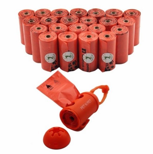 Milieuvriendelijke hondenzakjes – 1080 stuks oranje